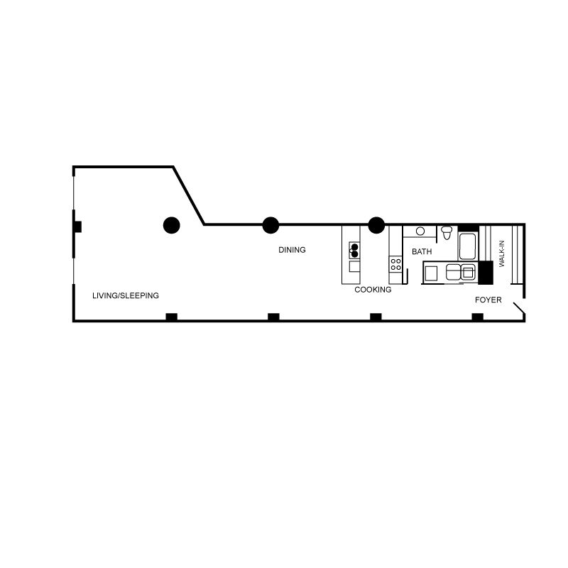 Floor plan layout diagram for a07